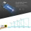 Draagbare gele Mini YG300 1080P Home Theater LED Projector 10