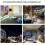 Draagbare gele Mini YG300 1080P Home Theater LED Projector 11