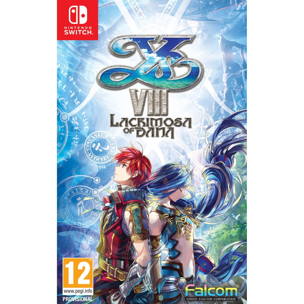 Ys Viii: Lacrimosa Of Dana (Switch) (Nintendo Switch) (New) 810023033226