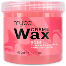 Mylee Rose Soft Creme Wax for Sensitive Skin 450g, Ideal for All Body Area Stubborn Coarse Hair Removal