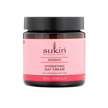 Sukin, Hydrating Day Cream, Rosehip, 4.06 fl oz (120 ml)