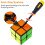 2x2 Rubik's Cube Rubix Kids Brain Teaser Puzzle Rubiks Classic Game Speed Cube Rubix 3