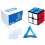 2x2 Rubik's Cube Rubix Kids Brain Teaser Puzzle Rubiks Classic Game Speed Cube Rubix 7