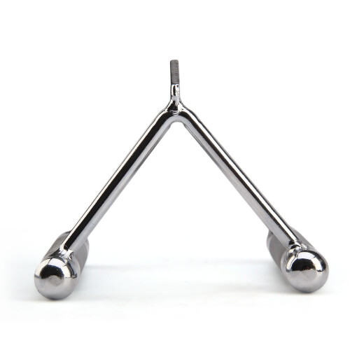 Kabalo Multi Gym V Handle Attachment Double Seated Row Lat Twin Cable Training Grip Bar 2