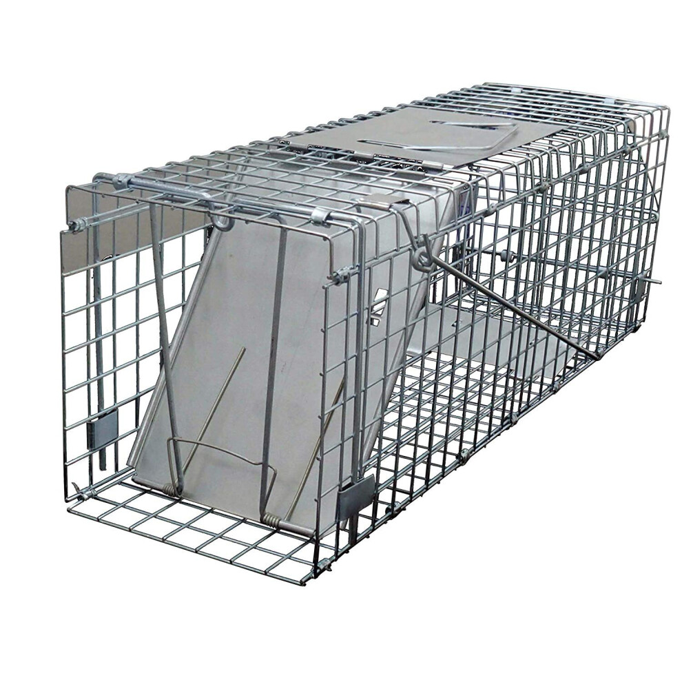 Kabalo Squirrel / Rat Trap Metal Humane Live Vermin Large Pest Animal Bait Cage Catcher-image-OPC-P5ZYJCG-NEW