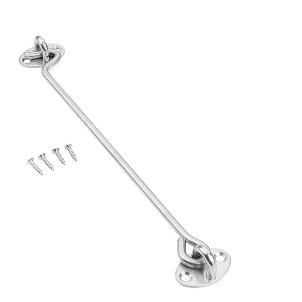 Kabalo Extra Long Galvanised Steel Hook & Eye Door Latch 5060498073820