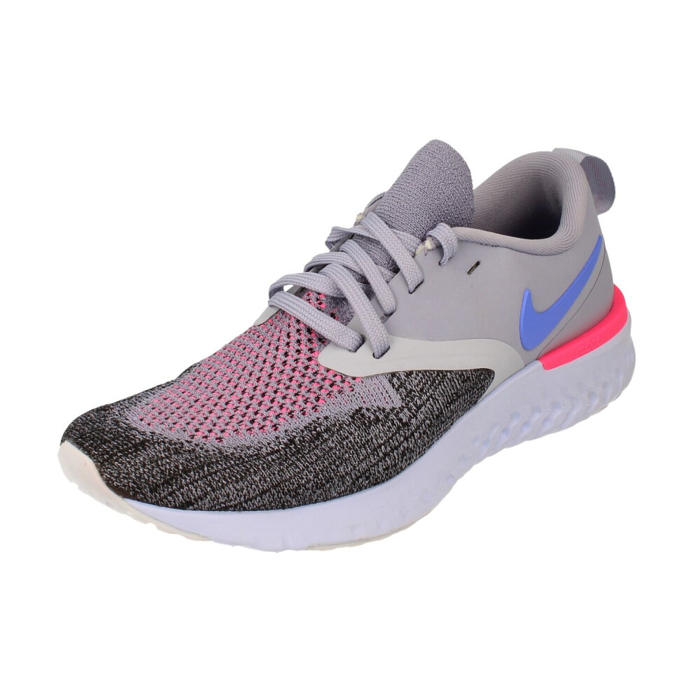 (2.5) Nike Womens Odyssey React 2 Flyknit Running Trainers Ah1016 Sneakers Shoes