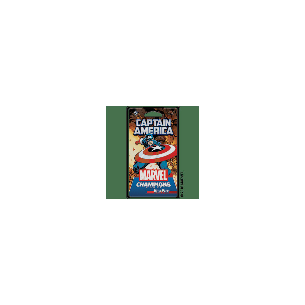 Asmodee Marvel Champions: Captain America Hero Pack