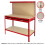 Werkbank met pegboard en lade - Rood 1