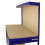 Werkbank met pegboard en lade - Blauw 3
