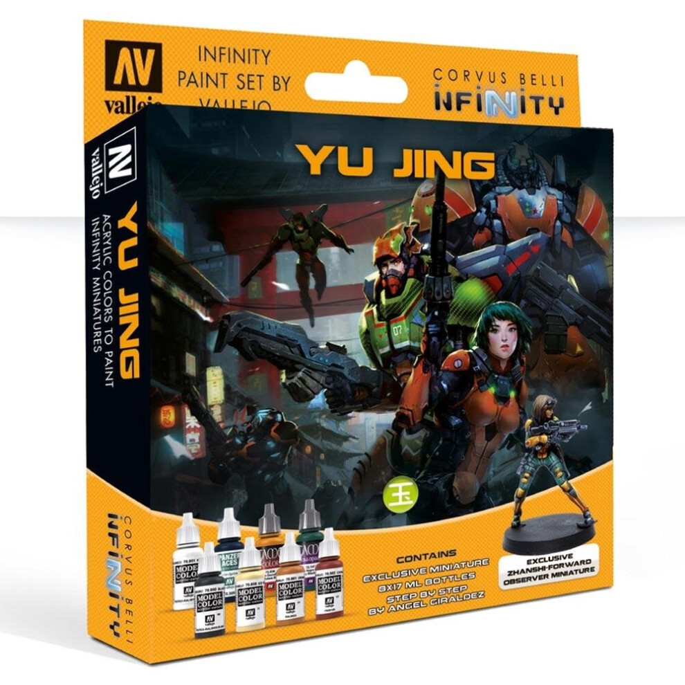 Yu Jing Infinity Vallejo Paint Set - VAL70235