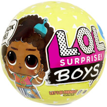 L.O.L. Surprise! Boys Series 3 - Samla 12 karaktärer, Vattenöverraskningar, Färgändring, Bollen fungerar som bärväska och lekset