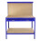 Werkbank met pegboard en lade - Blauw 4