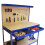 Werkbank met pegboard en lade - Blauw 2