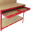 Werkbank met pegboard en lade - Rood 5