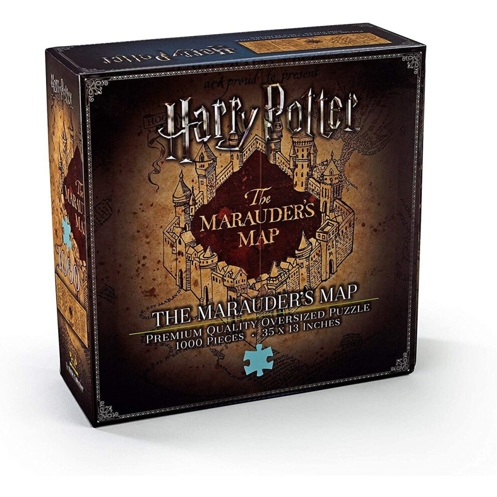 Harry Potter Marauder's Map 1000pc Jigsaw Puzzle Noble Collection NN9457