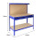 Werkbank met pegboard en lade - Blauw 9