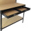 (Black) Workbench With Pegboard And Drawer Tool Garage Storage Heavy-Duty Steel Workshop DIY 5