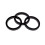 Weldtite Aheadset Spacer 5 MM - Pack Of 3 1