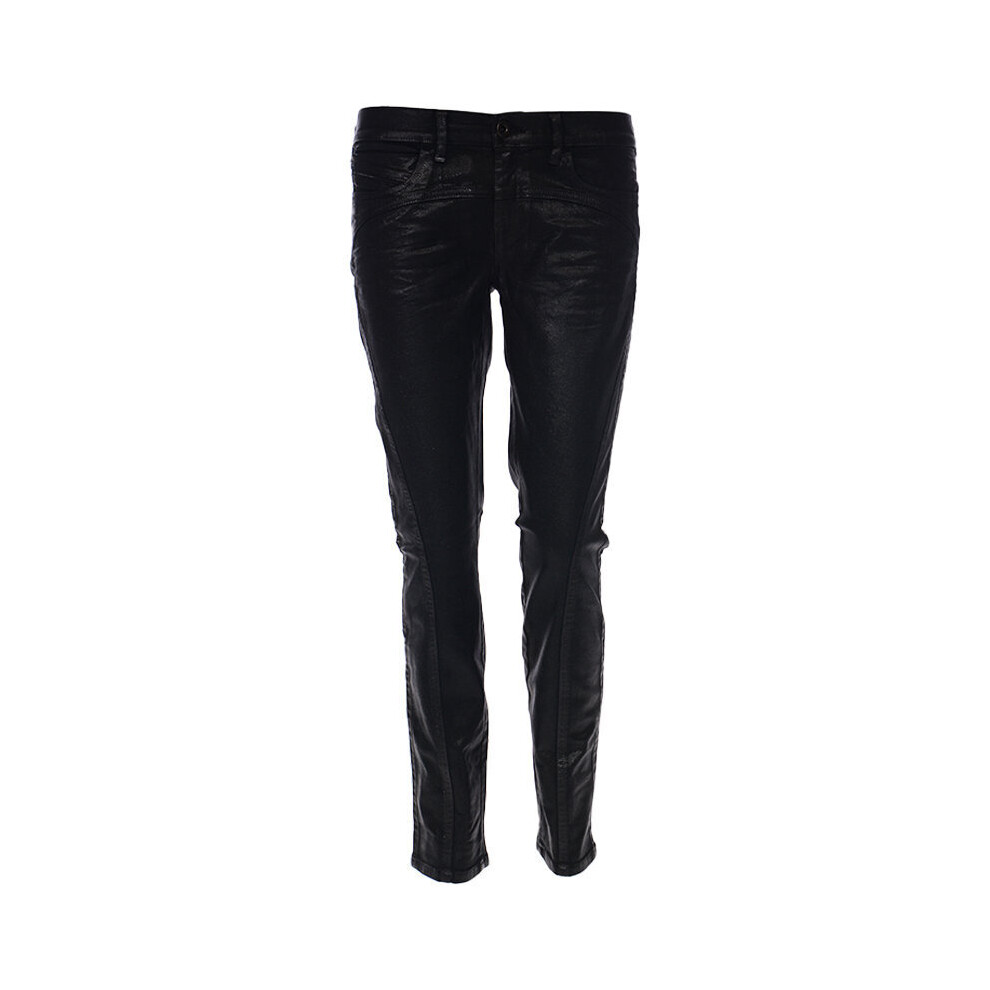 (W30) DIESEL TYPE 163C BG3AD Womens Jeans Slim Black Wax