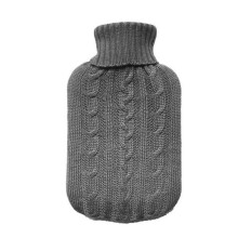 KNITTED HOT WATER BOTTLE COVER