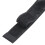 TRIXES 1M Long 20mm Wide Self Adhesive Black Strips Hook and Loop Fastener 8