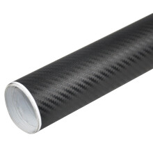 TRIXES 3D Carbon Fibre Vinyl Wrap Car Sticker 1500mm X 300mm