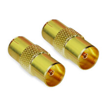 DIGIFLEX TV Aerial RF Coax Cable Lead Adaptor Female to Female