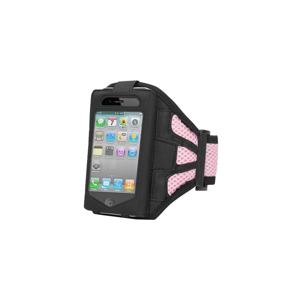 TRIXES Sports Running Pink Armband for Apple iPhone 4/4G