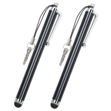 2pk Trixies Universally Compatible Touch Screen Black Stylus Pens