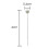 TRIXES 100 Dress Makers Ivory Pins 1 '' 1