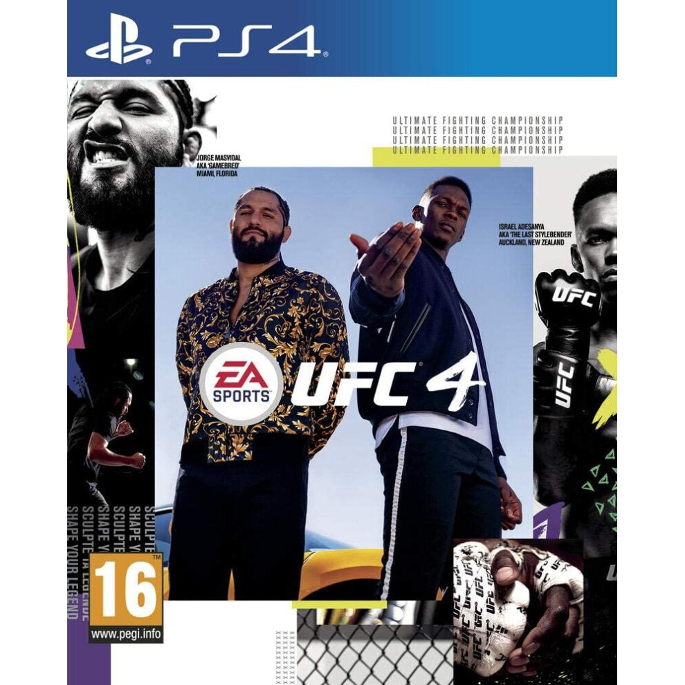 Ea Sports Ufc 4 (Ps4) - Shape Your Legend With Career Mode, The Kumite & The Backyard, Blitz Battles & Online Championships 5030945122494