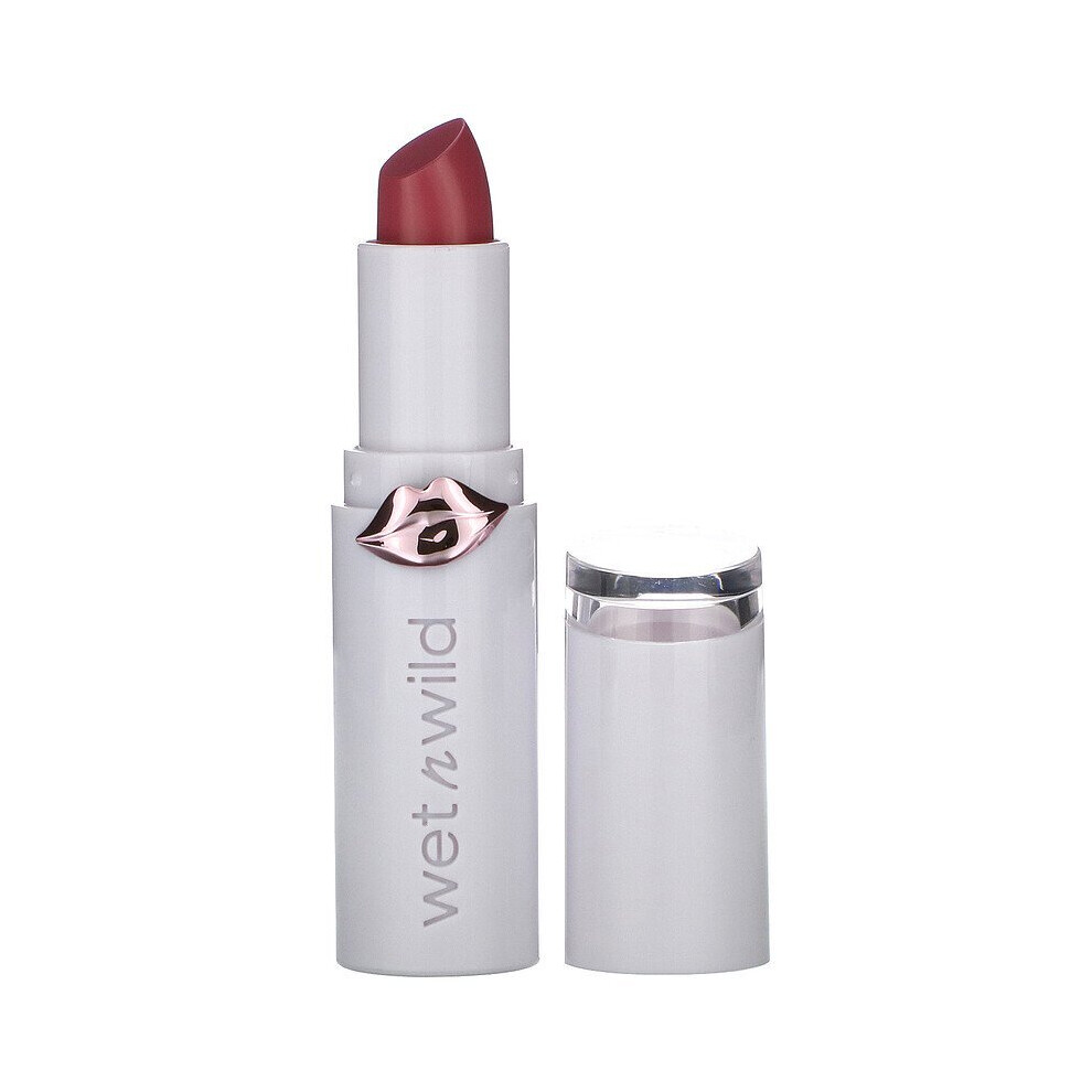 Wet N Wild Lipstick Mega Last High-Shine Lipstick Lip Color Makeup Ros Pink