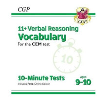 New 11+ CEM 10-Minute Tests: Verbal Reasoning Vocabulary - Ages 9-10 (with Online Edition)