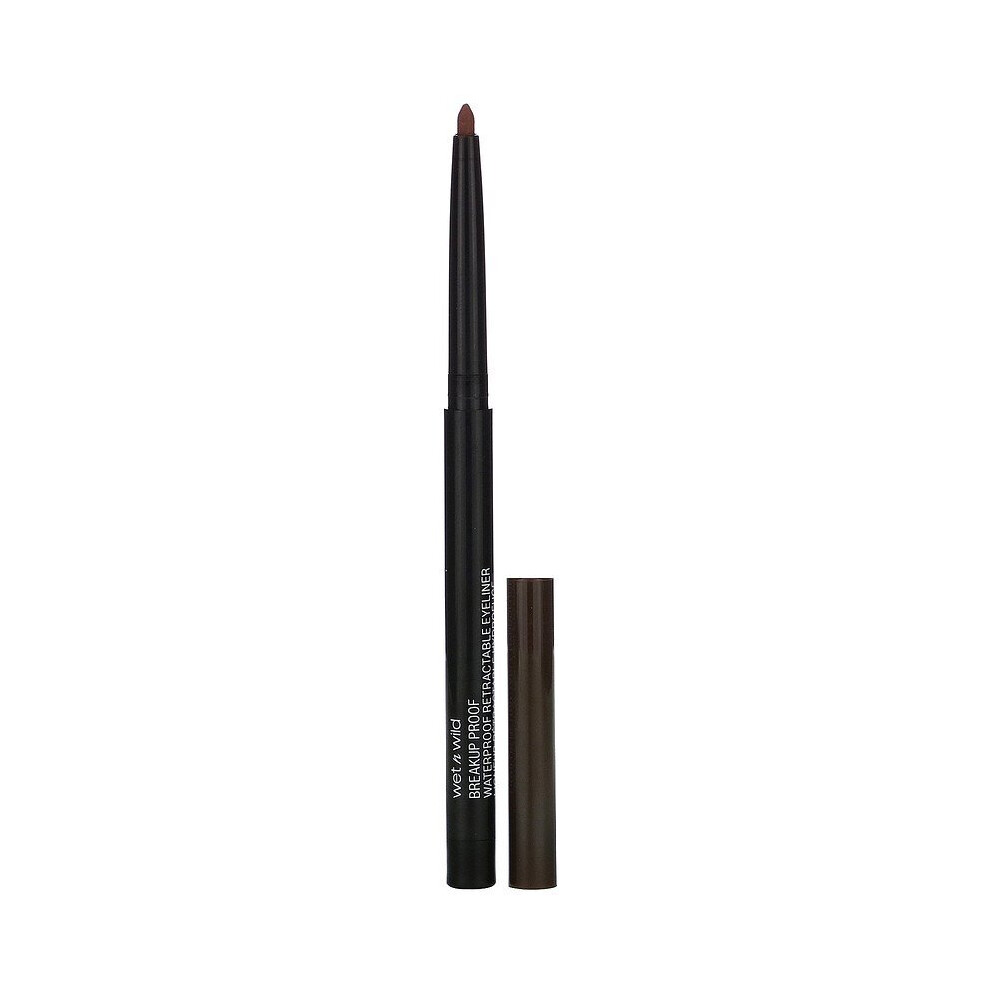 Wet n Wild, Breakup Proof Retractable Gel Eyeliner, Black Brown