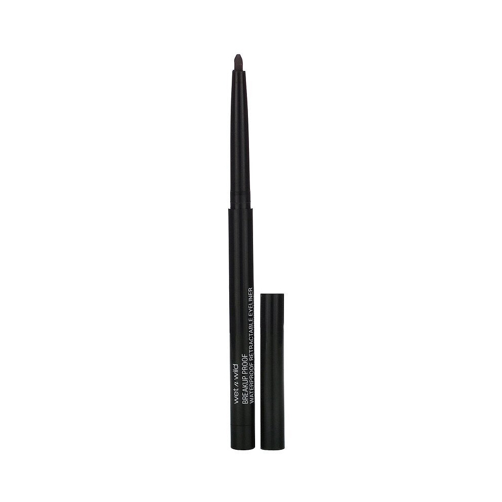 Photos - Eye / Eyebrow Pencil Wet n Wild , Breakup Proof Retractable Gel Eyeliner, Black 