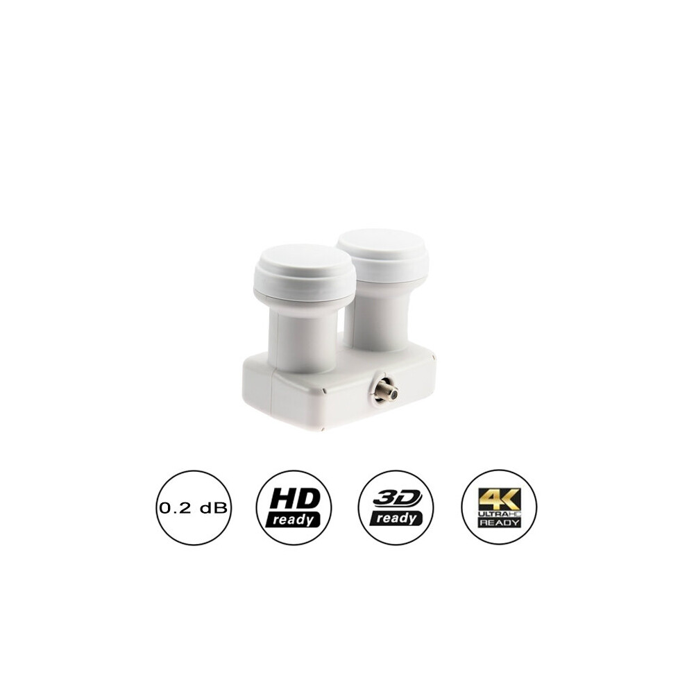 Technomate TM-1M Single Monoblock 0.2dB LNB  13Â° East Astra 19.2Â° East