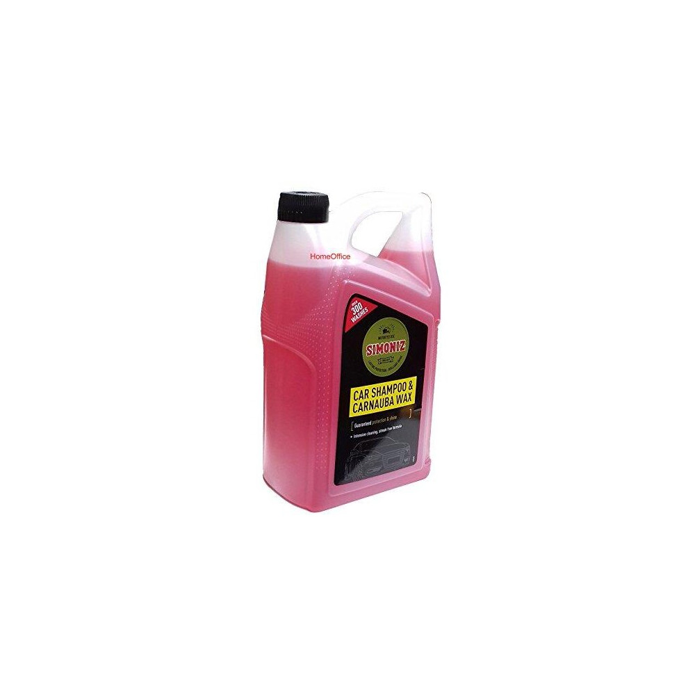 Simoniz New Professional Car Wash Shampoo & Wax **Large 5 Litre Container**