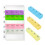 Weekly Pill Box 7 Day 28 Compartments Tablet Organiser with Labels 8