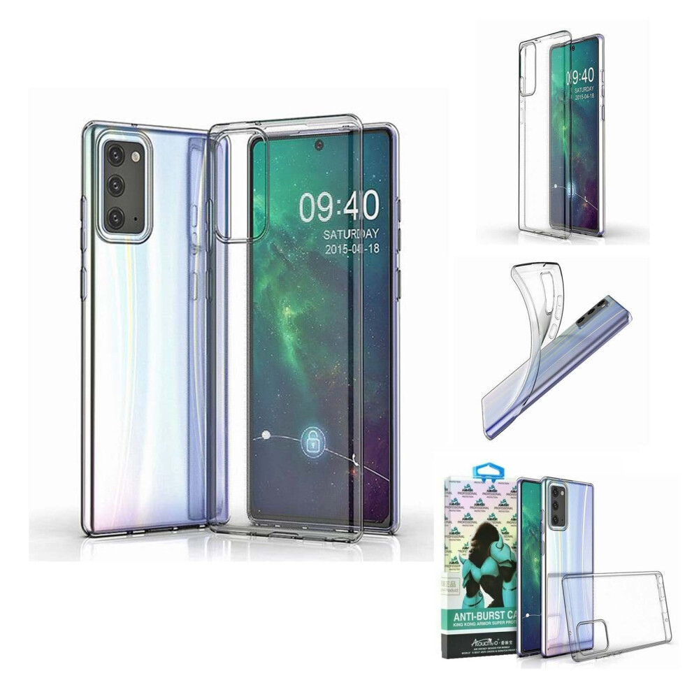 Case For Samsung Galaxy Note 20 Silicone Gel Shockproof By Atouchbo Clear 304063155098