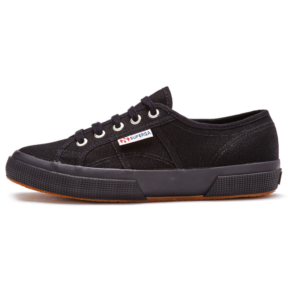 Superga 2750 Cotu Classic Canvas Shoes in Full Black 996 [UK 5.5  EU 39]