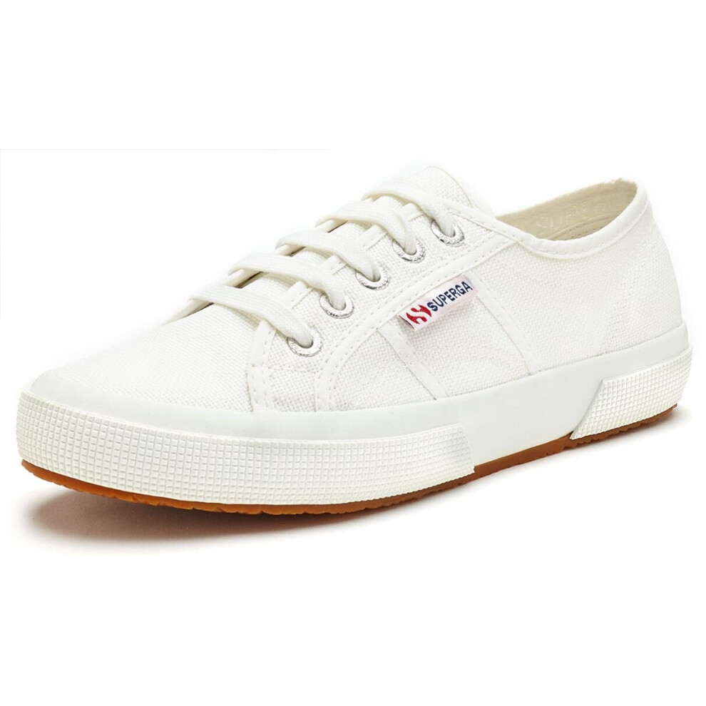 Superga 2750 Cotu Classic Canvas Shoes in White 901 [UK 3  EU 35.5]
