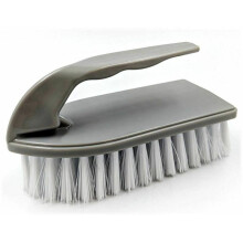 Floor Scrubbing Brush Hand Scrub Brush with Hard Stiff Bristles and Handle