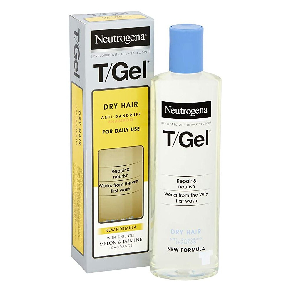 Neutrogena T Gel Dry Hair Shampoo for Daily Use 125ml