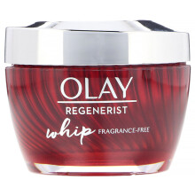 Olay Regenerist Whip Duftfri Fugtighedscreme - letvægts, oliefri anti-aging formel til hurtig absorption, ikke-fedtet, reducerer rynker