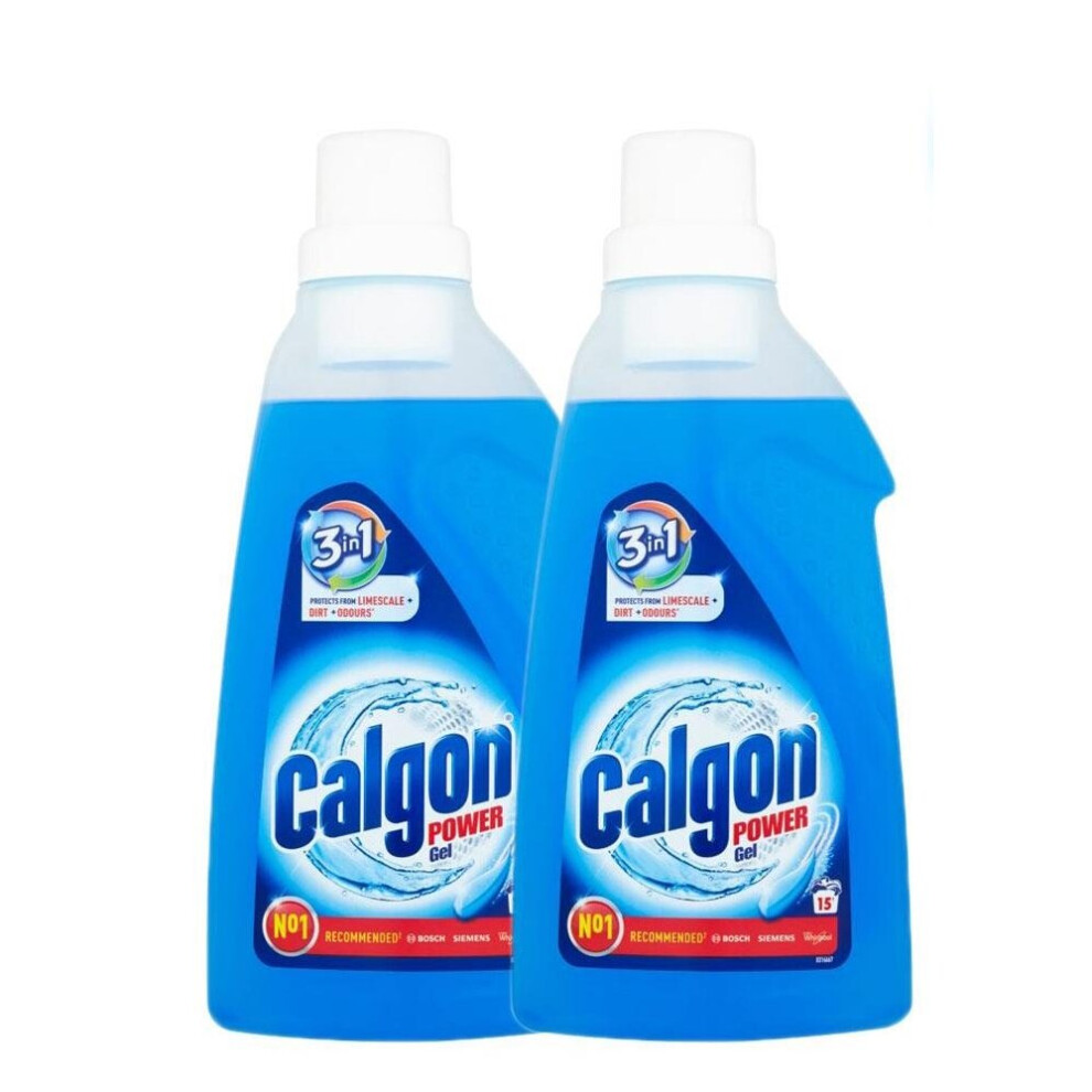 Calgon 2-in-1 Water Softener Gel 750ml - Pack of 2