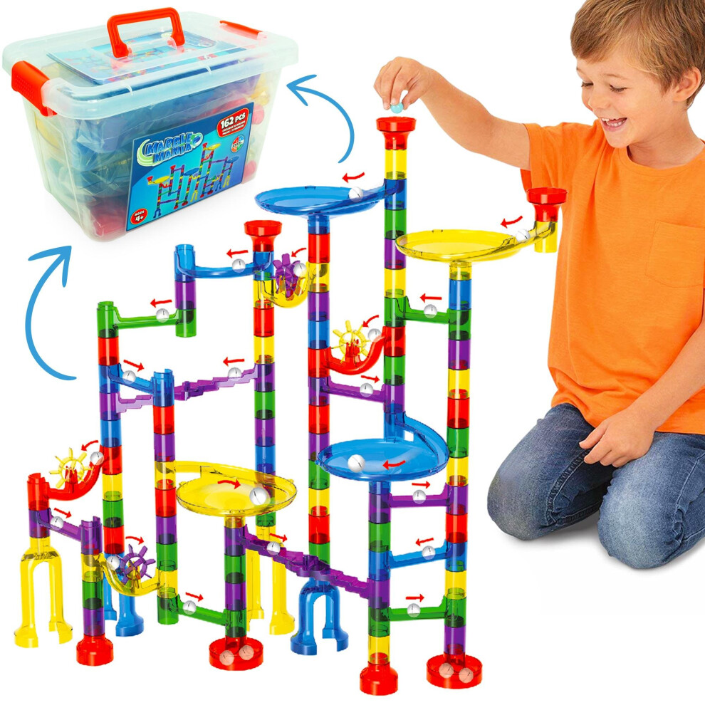 Marble Mania 162 Piece Marble Run