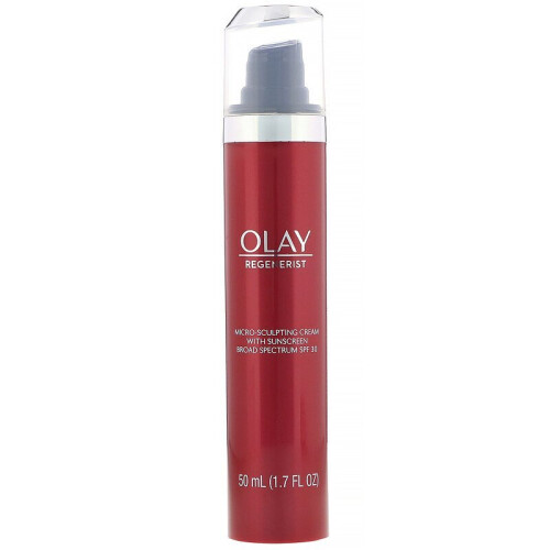 Olay Olay Ενυδατική Κρέμα Προσώπου Regenerist Microsculpting με SPF 30 και Βιταμίνη Ε, 50ml