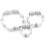 TRIXES Christmas Cookie Cutters 3