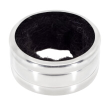 Stainless Steel Felt Lined Wine Bottle Collar Stop Drips - By TRIXES